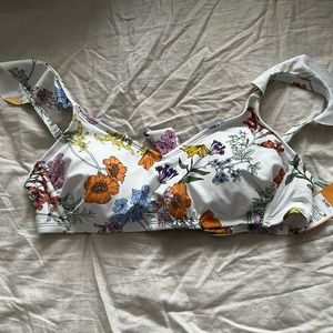 Kona Sol White Floral bikini